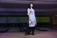 ファッションショーの様子。