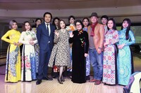 「サイゴン・クチュール」トークショーの様子。