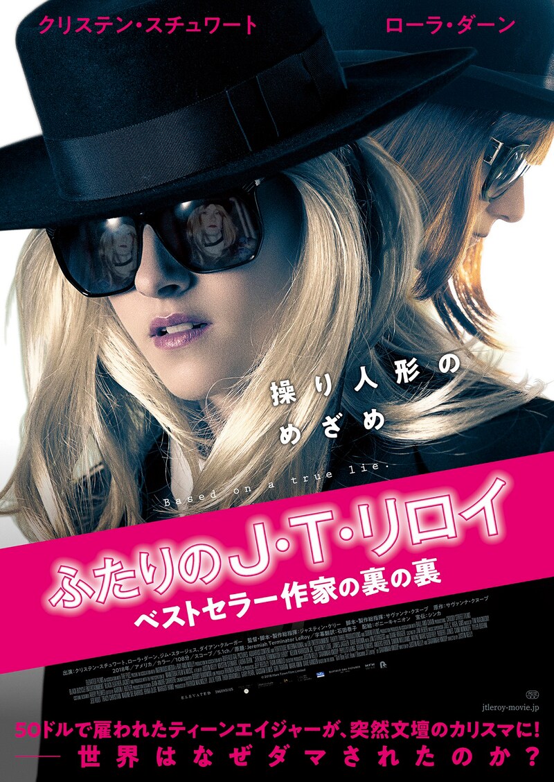 「ふたりのJ・T・リロイ ベストセラー作家の裏の裏」ポスター