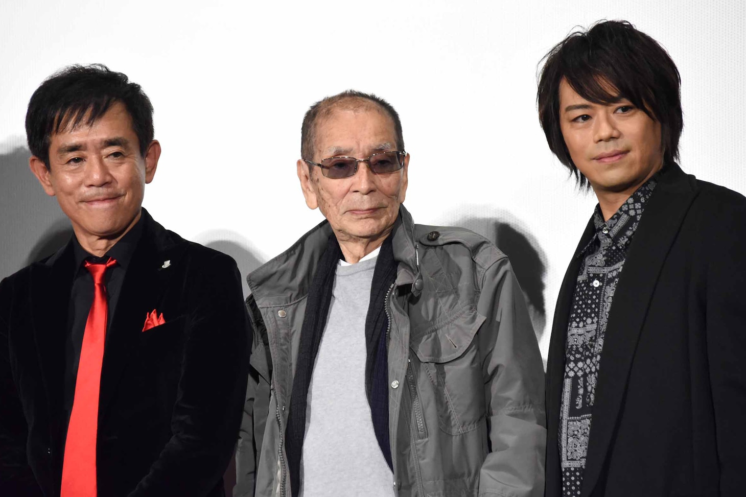 左から栗田貫一、小林清志、浪川大輔。