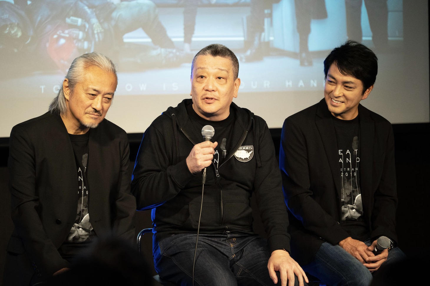 左から山路和弘、石住昭彦、三上哲。