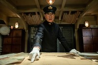 「ミッドウェイ」より、豊川悦司演じる山本五十六。