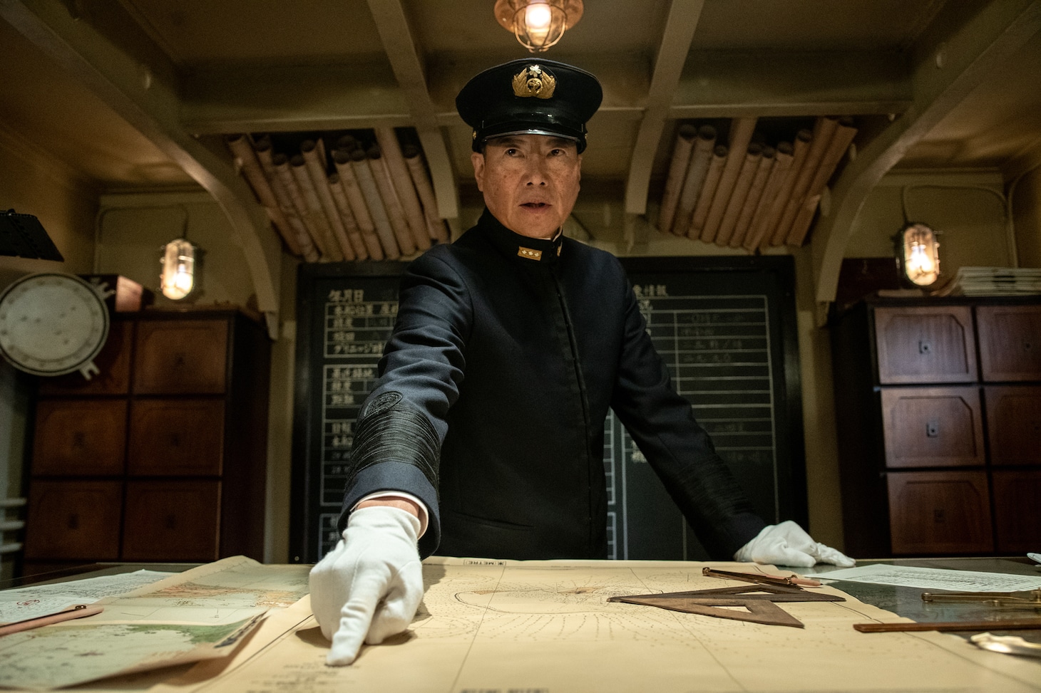 「Midway（原題）」より、豊川悦司演じる山本五十六。