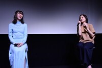 「羊とオオカミの恋と殺人」試写会の様子。