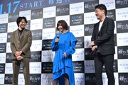 左から青木崇高、木村文乃、内片輝。