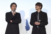 「オーバー・エベレスト 陰謀の氷壁」公開記念舞台挨拶の様子。