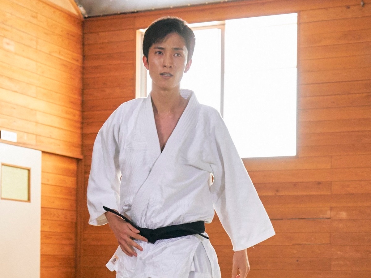 「ブラック校則」より、田中樹演じる松本ミチロウ。