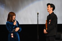 左から山戸結希、清水尋也。
