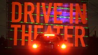 「Drive in theater 01 in Kawagoe」の様子。