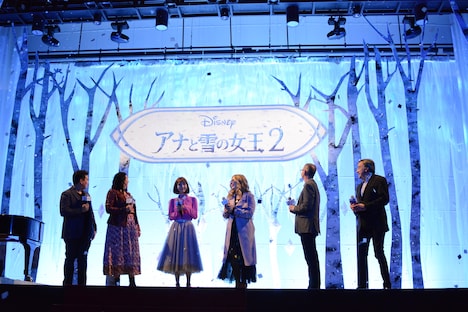 「アナと雪の女王2」イベントの様子。