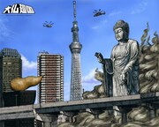 「大仏廻国 The Great Buddha Arrival」コンセプトアート