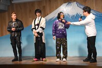 左からSWAY、斎藤工、永野、清水康彦。