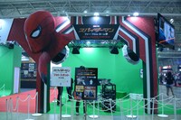 「スパイダーマン：ファー・フロム・ホーム」のフォトスポット。