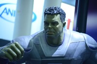 ホットトイズブースより、ハルクの等身大フィギュア。