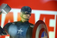 「ムービー・マスターピース」シリーズより、「アベンジャーズ／エンドゲーム」キャプテン・アメリカのフィギュア。