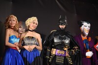 DCキャラクター部門の参加者たち。