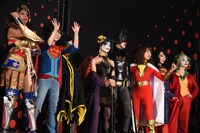 DCキャラクター部門の参加者たち。