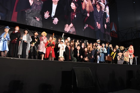 「ハリー・ポッター」スペシャルステージの様子。