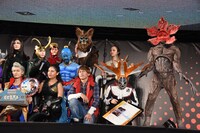 「TOKYO COMIC CON COSPLAY CHAMPIONSHIP 2019」参加者たち。