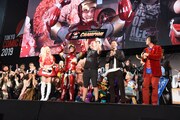 「TOKYO COMIC CON COSPLAY CHAMPIONSHIP 2019」参加者たち。