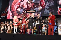 「TOKYO COMIC CON COSPLAY CHAMPIONSHIP 2019」参加者たち。