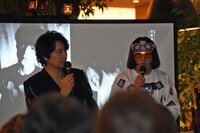 トーク中の様子。