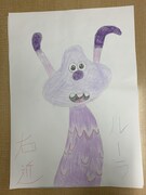 市川右近が描いたルーラのイラスト。