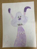 市川右近が描いたルーラのイラスト。