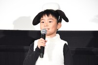 ショーンのコスプレをした市川右近。