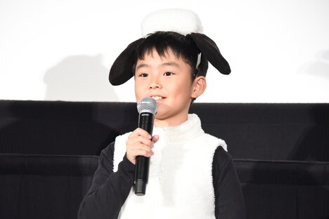 ショーンのコスプレをした市川右近。