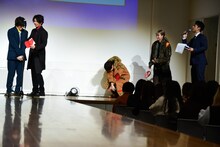 宇佐卓真と鈴木勝大の演技に爆笑する片寄涼太。