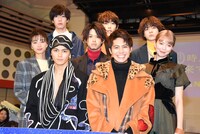 映画「午前0時、キスしに来てよ」の公開前イベント「ドキドキ▽ドリームNIGHTイベント」の様子。