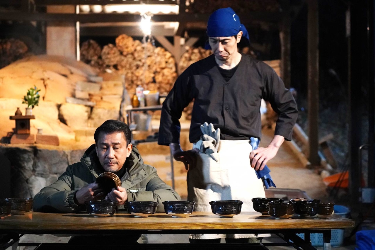 中井貴一×佐々木蔵之介「嘘八百」第2弾の写真到着、“陶芸王子”山田裕貴も