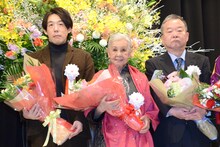 左から石川慶、ワダエミ、赤松陽構造。