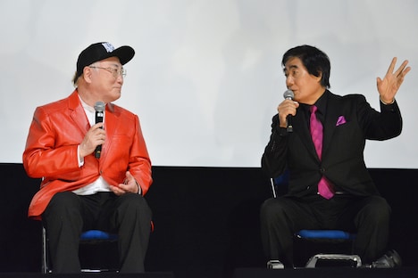 左から高須克弥、村西とおる。