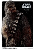 「スター・ウォーズ／スカイウォーカーの夜明け」キャラクターポスター、チューバッカバージョン。