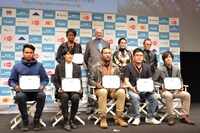 第20回東京フィルメックス授賞式の様子。