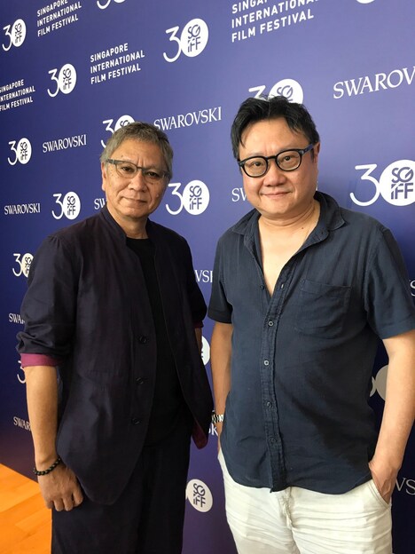 左から三池崇史、エリック・クー。