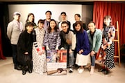「恋恋豆花」台湾プレミア試写会の様子。