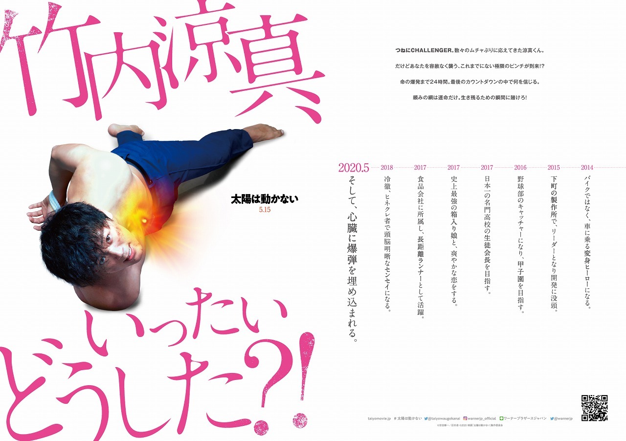 映画「太陽は動かない」ビジュアル