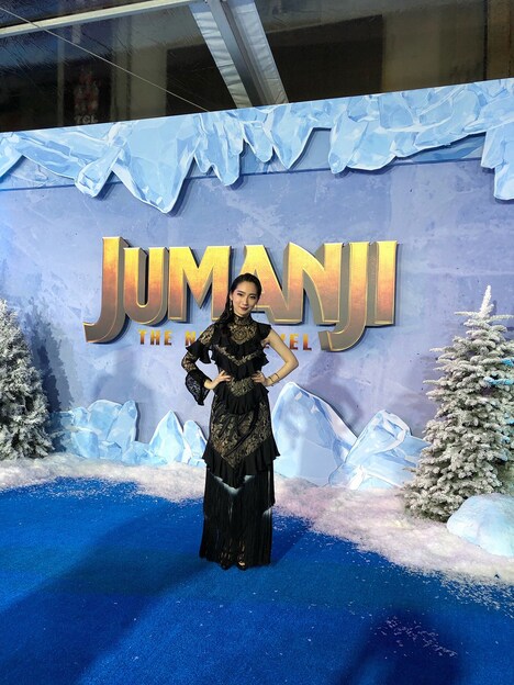 「ジュマンジ/ネクスト・レベル」ロサンゼルスプレミアに出席したファーストサマーウイカ。