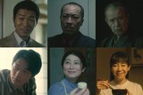 左上から時計回りに高橋努演じる山田龍一、音尾琢真演じる権堂真司、若林豪演じる東宮寺正胤、須藤理彩演じる井上涼子、仙道敦子演じる竹内陽子、笠松将演じる井上玲。