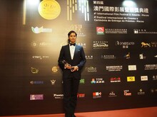 第4回マカオ国際映画祭のレッドカーペットに参加した片寄涼太。