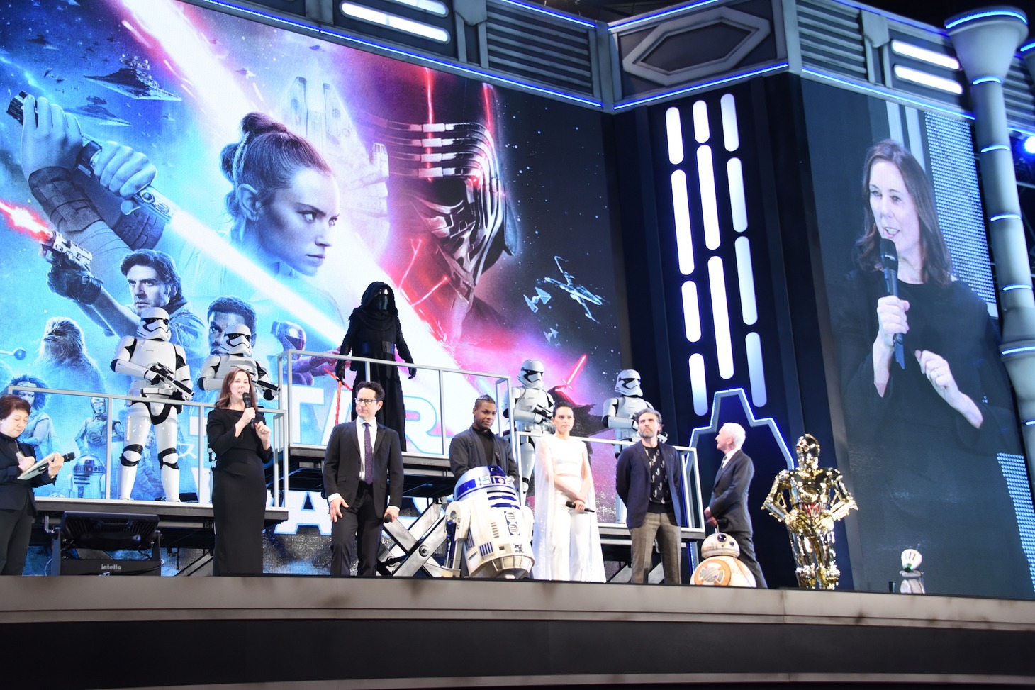 「スター・ウォーズ／スカイウォーカーの夜明け」イベントの様子。