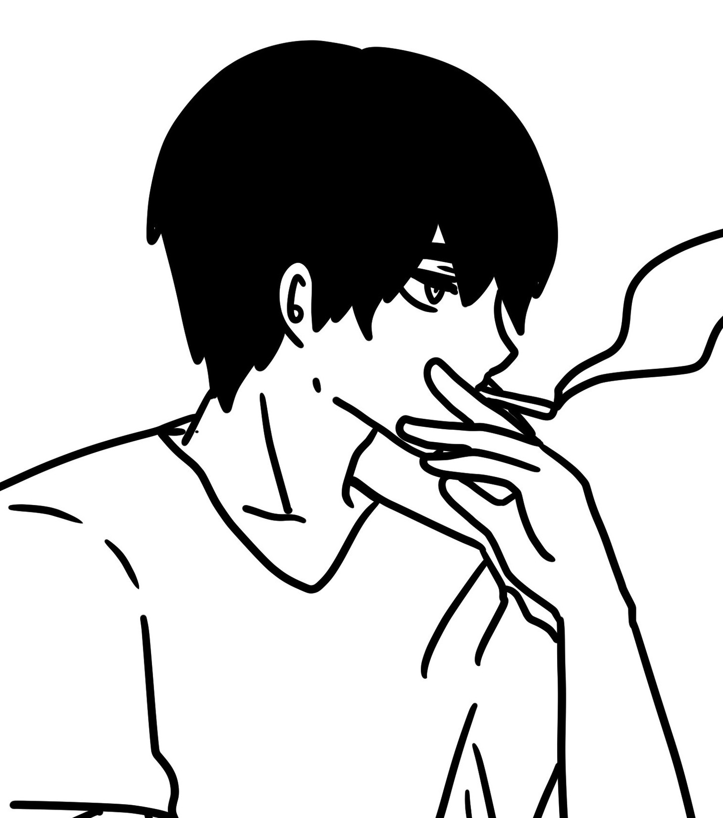松田健の原作イラスト。 (c)いつまちゃん／集英社