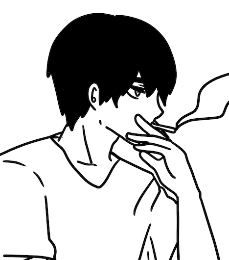 松田健の原作イラスト。