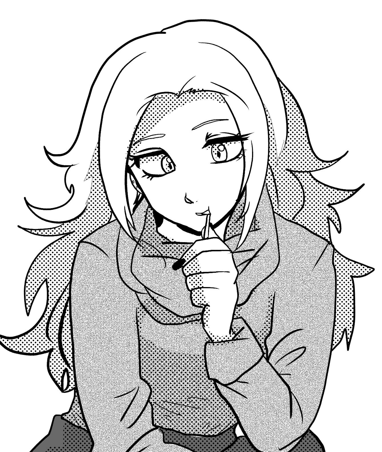 高杉梅の原作イラスト。
