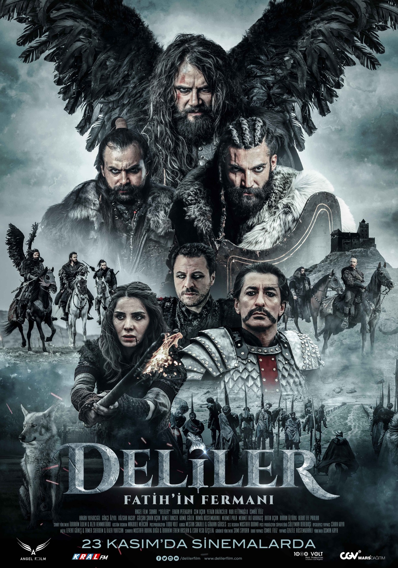 「ブラック・ウォリアーズ オスマン帝国騎兵隊」キービジュアル (c)2018 Angel Film Yapim.