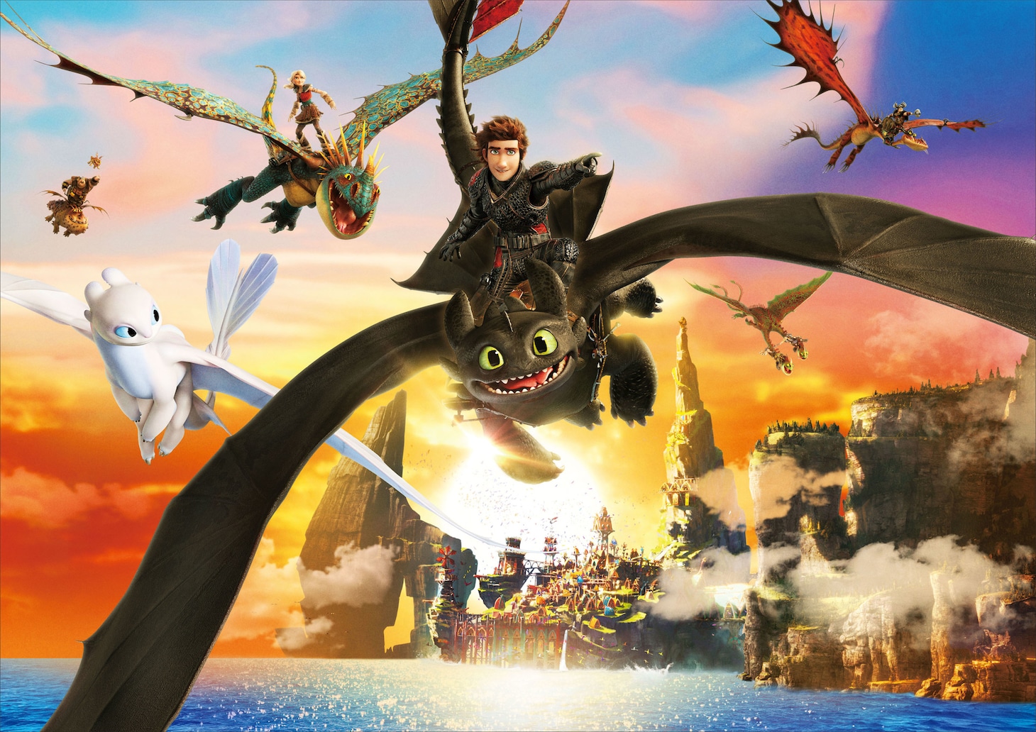 「ヒックとドラゴン 聖地への冒険」 (c)2019 DreamWorks Animation LLC. All Rights Reserved.