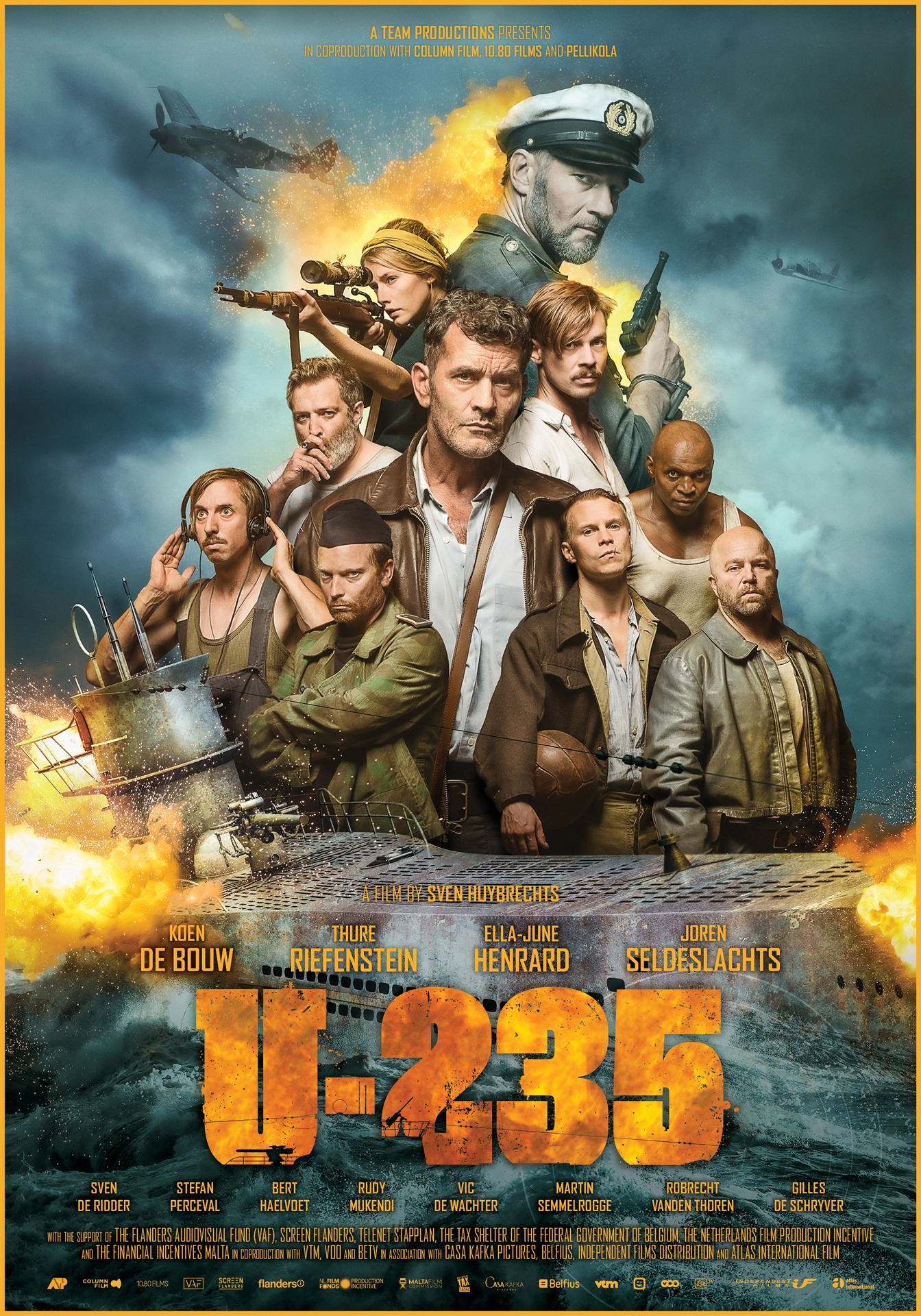 「Uボート：235 潜水艦強奪作戦」キービジュアル (c)A TEAM PRODUCTIONS - COLUMN FILM - 10.80 FILMS – MACGYVER